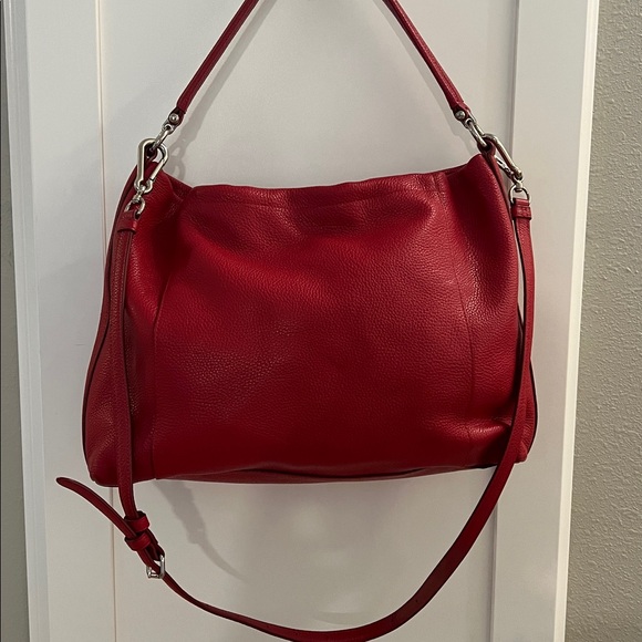 Coach Cherry Red Shoulder Bag - Picture 4 of 10